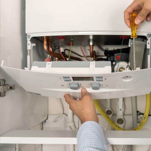 Indoor HVAC air handler